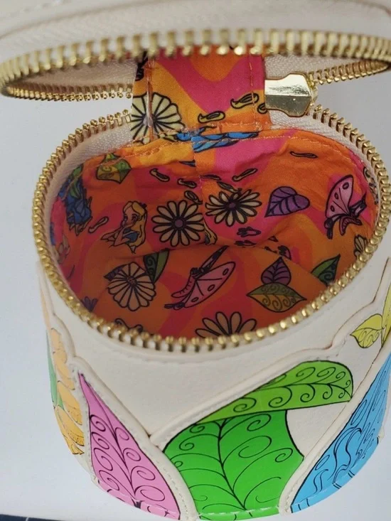 Stitch Shoppe Alice in Wonderland Caterpillar Mushroom Crossbody Bag - Picture 5 of 6